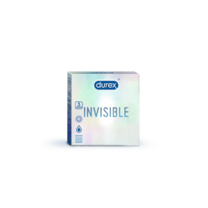 DUREX INVISIBLE CONDOMS 3S