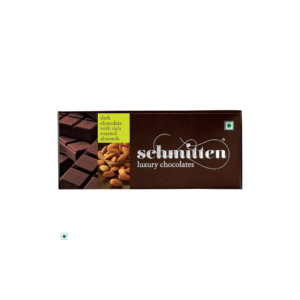 SCHMITTEN CHOCOLATE DARK ROASTED ALMOND 70GM