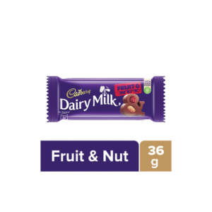 DAIRY MILK CHOCOLATE FRUIT & NUT 36GM
