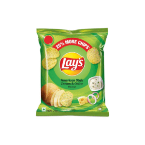 LAYS CHIPS POTATO AMERICAN STYLE CREAM ONION 130G