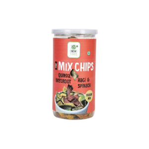 NEW TREE CHIPS MIX RAGI & SPINACH INDIAN MIX 150G