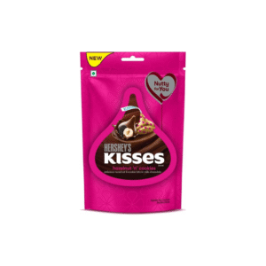 HERSHEY'S CHOCOLATE KISSES HAZELNUT AND COOKIES 100 GM