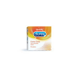 DUREX EXTRA DOTS CONDOM 3S