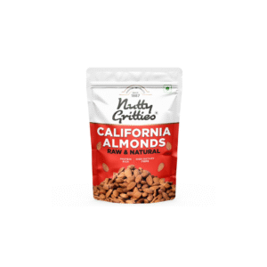 NUTTY GRITTIES DRY FRUIT CALIFORNIA ALMONDS 200GM