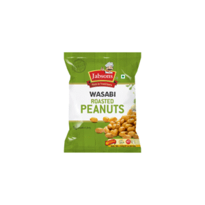 JABSONS NAMKEEN WASABI ROASTED PEANUTS 140G