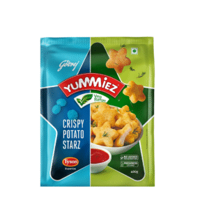 GODREJ YUMMIES CRISPY POTATO STARZ 400 GM