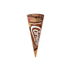 KWALITY WALLS ICE CREAM CORNETTO DOUBLE CHOCO CONE 105ML