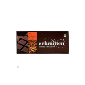SCHMITTEN CHOCOLATE ALMOND&TWIST ORANGE 70GM