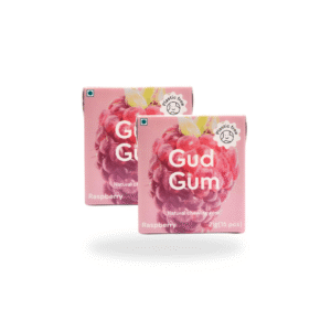 GUD GUM CHEWING GUM RASBERRY 21G