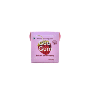 GUD GUM CHEWING GUM STRAWBERRY 21G