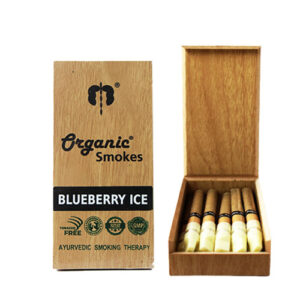 ORGANIC SMOKES CIGARETTES SMALL BIO BLUEBERRY ICE 10S