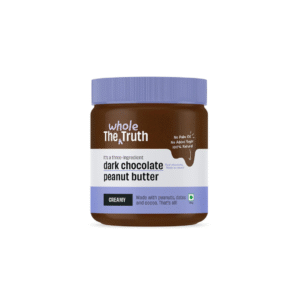 WHOLE TRUTH UNSWEETENED CREAMY PEANUT BUTTER 325G