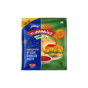 GODREJ YUMMIES CRISPY VEGY BURGER PETTY 400G